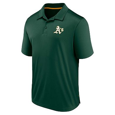 Men's Fanatics Branded Green Oakland Athletics Hands Down Polo