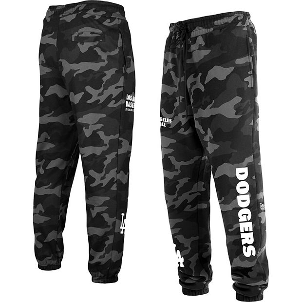 Men s New Era Black Los Angeles Dodgers Camo Jogger Pants