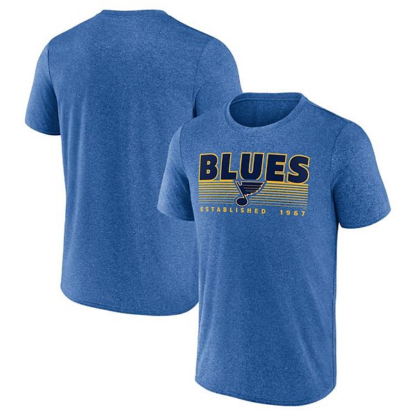 Adidas St Louis Blues Grey Jersey History Long Sleeve T Shirt