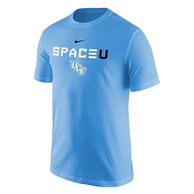 Men's Nike Light Blue UCF Knights 2023 Space Game SpaceU Core T-Shirt