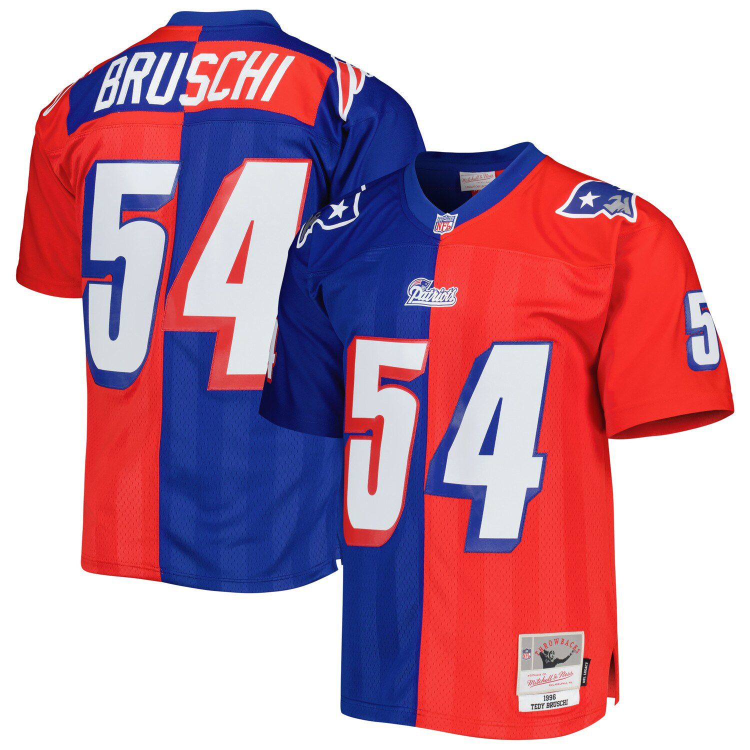 Tedy Bruschi New England Patriots Nike Women's Game Retired Player