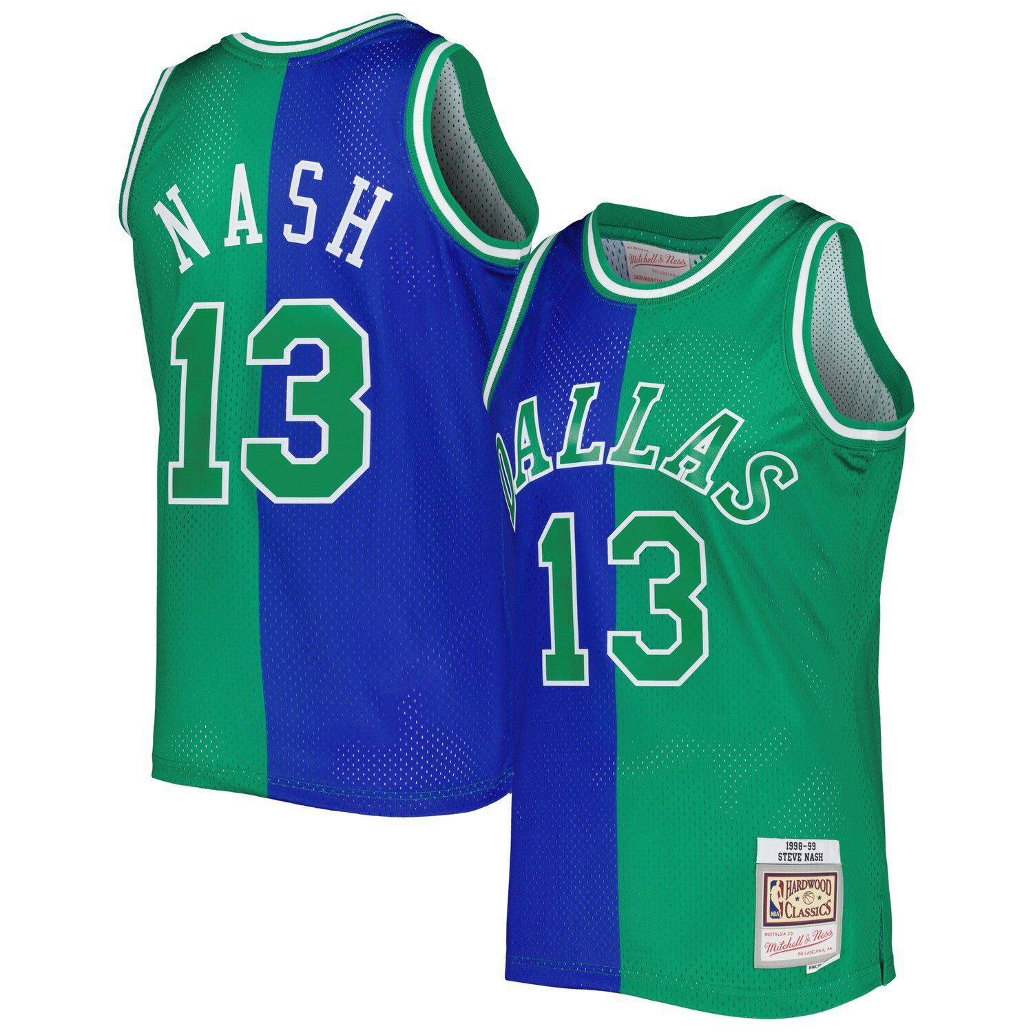 Lids Steve Nash Phoenix Suns Mitchell & Ness Hardwood Classics Draft Day  Colorwash T-Shirt - Black