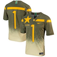 Colosseum Men's Tulane Green Wave Olive Football Jersey