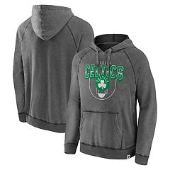Fanatics Branded Heather Charcoal Boston Celtics Big & Tall Camo Stitched Sweatshirt
