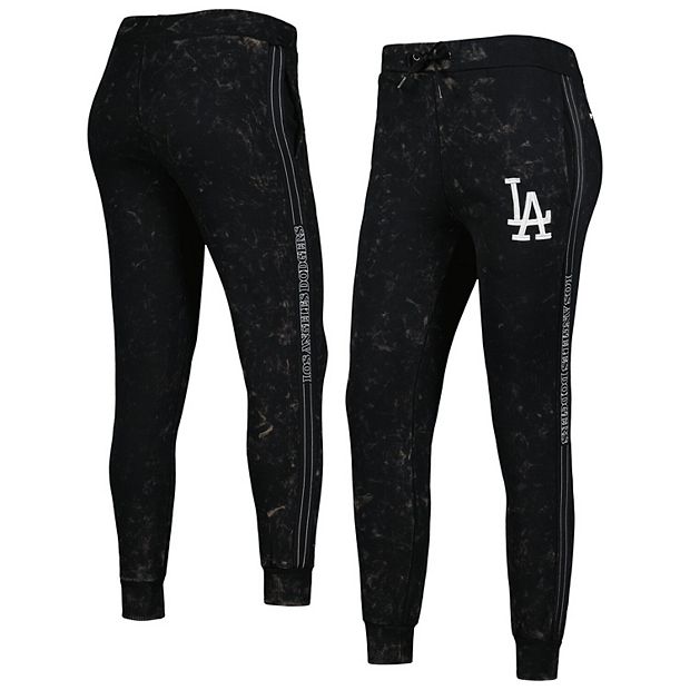 Los Angeles Dodgers The Wild Collective Women's Crop Top - Black