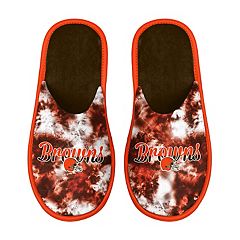 Cleveland browns men's discount slippers