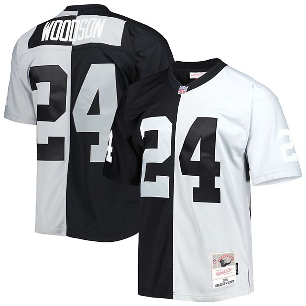 Youth Mitchell & Ness Charles Woodson Navy Michigan Wolverines Replica Jersey Size: Large