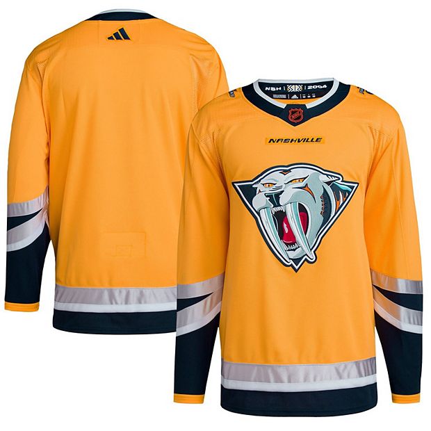 Nashville Predators NHL Team apparel Adidas Go To Tee shirt M