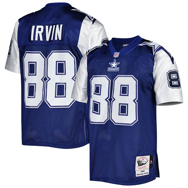 Men's Mitchell & Ness Michael Irvin Navy Dallas Cowboys 1995 Authentic Retired Player Jersey