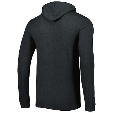 Men's Concepts Sport Black/Charcoal Appalachian State Mountaineers Meter Pullover Hoodie & Joggers Sleep Set