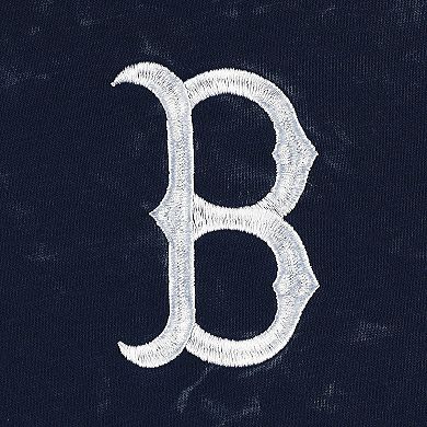 Women's The Wild Collective Navy Boston Red Sox Marble Jogger Pants