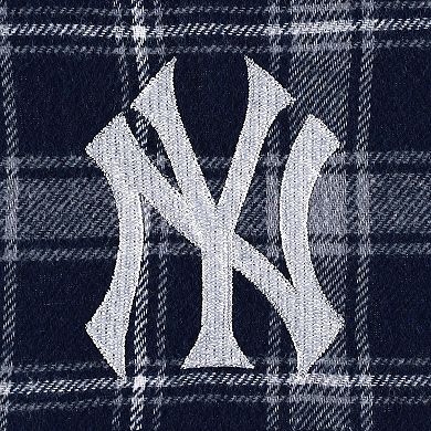 Men's Concepts Sport Navy/Gray New York Yankees Ledger Flannel Boxers