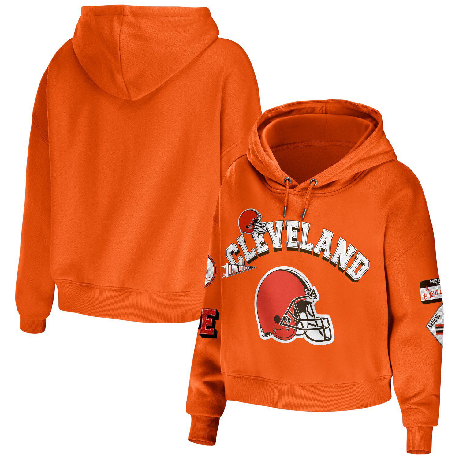 Men's Nike Brown Cleveland Browns Classic Pullover Hoodie