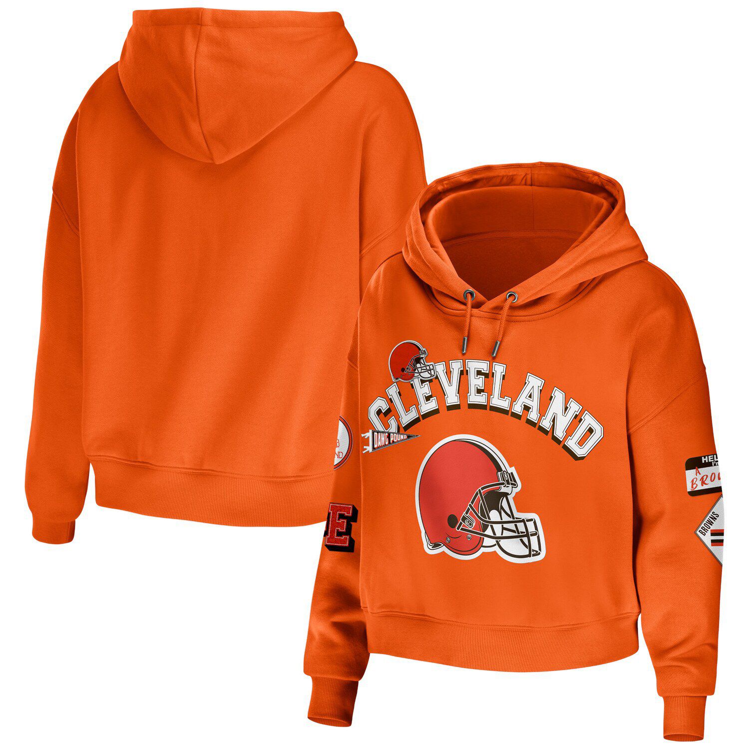 Men's Starter Brown/Orange Cleveland Browns Extreme Throwback Full