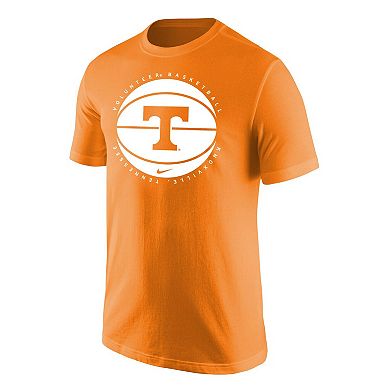 Men's Nike Tennessee Orange Tennessee Volunteers Basketball Logo T-Shirt