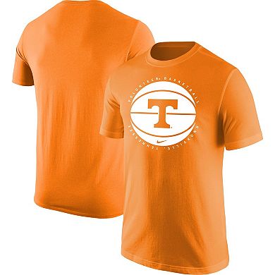 Men's Nike Tennessee Orange Tennessee Volunteers Basketball Logo T-Shirt