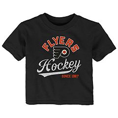 Outerstuff Youth Carter Hart Burnt Orange Philadelphia Flyers Home Premier Player Jersey Size: Small/Medium