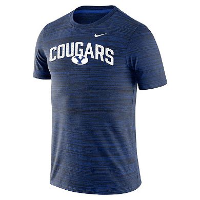 Men's Nike Royal BYU Cougars Velocity Team Issue Performance T-Shirt