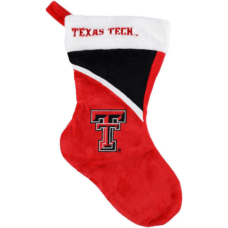 FOCO Texas Tech Red Raiders Team Colorblock Stocking, Multicolor