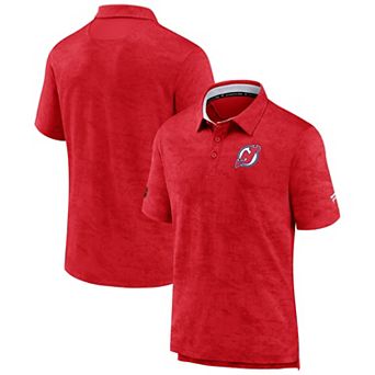 Men's Fanatics Branded Red New Jersey Devils Special Edition 2.0 Authentic Pro Polo
