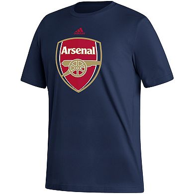 Men's adidas Navy Arsenal Vertical Back T-Shirt