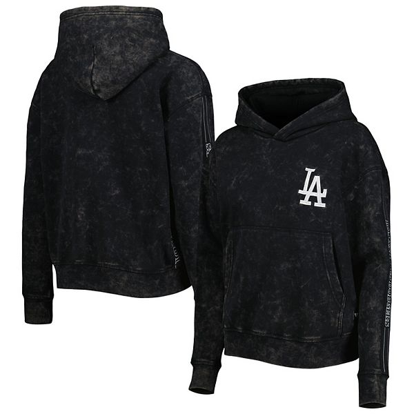 Women's Majestic Black Los Angeles Dodgers Simplicity Long Sleeve Pullover  Hoodie