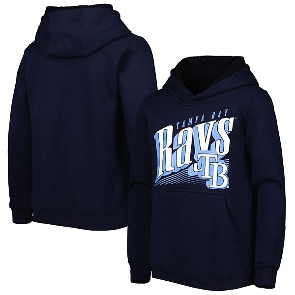 Youth Navy Tampa Bay Rays Winning Streak Pullover Hoodie