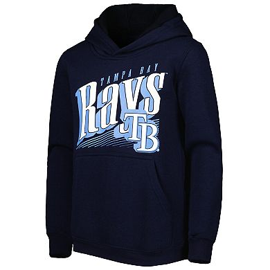 Youth Navy Tampa Bay Rays Winning Streak Pullover Hoodie