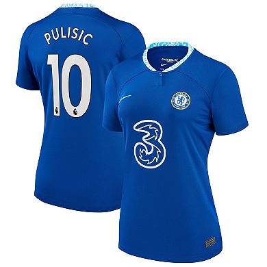 Women's Nike Christian Pulisic Blue Chelsea 2022/23 Home Replica Jersey