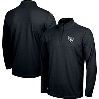 Men's Nike Black Virginia Cavaliers Intensity Quarter-Zip Performance Jacket