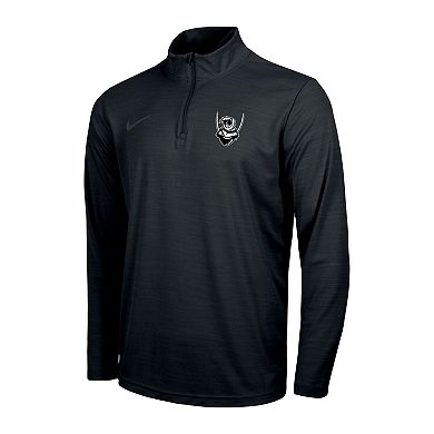 Men's Nike Black Virginia Cavaliers Intensity Quarter-Zip Performance Jacket