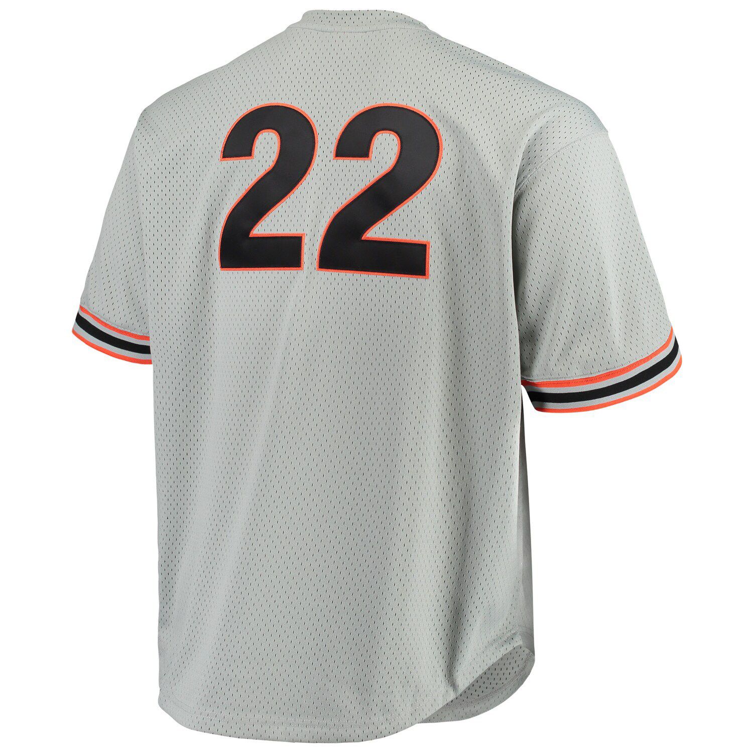 thumbnail image 2 of Barry Bonds 1994 San Francisco Giants Cooperstown Men's Road Grey Jersey – Majestic, MLB Authentic 2 of 4