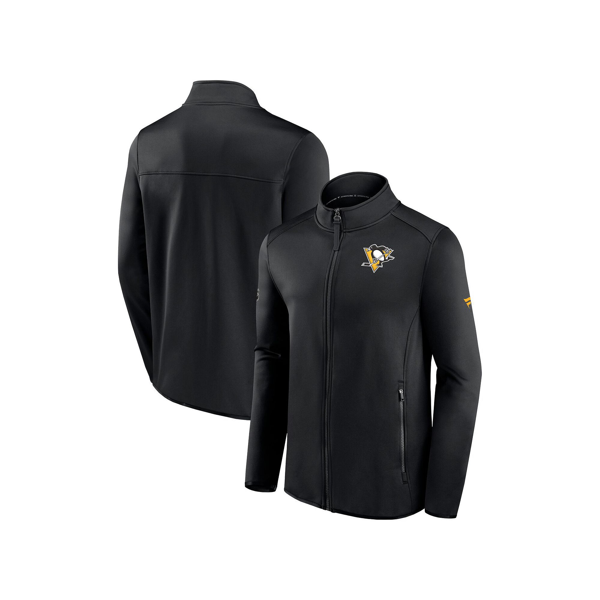 Mens Fanatics Branded Black Pittsburgh Penguins Authentic Pro Rink Fleece 