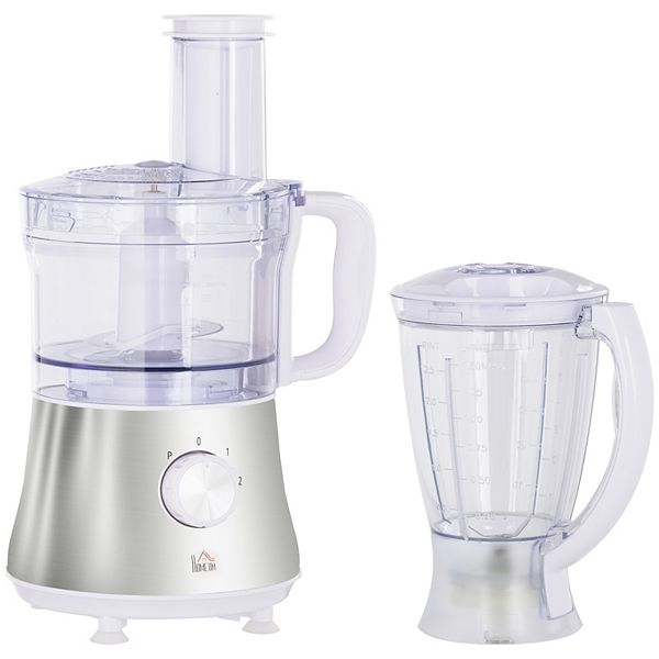 2 in 1 Blender and Food Processor Combo for Chopping, Slicing