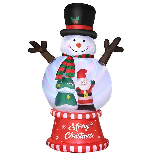 Deals Christmas snowman crystal ball