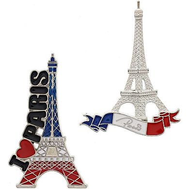 5 Pack Refrigerator Magnets Paris Travel Souvenirs
