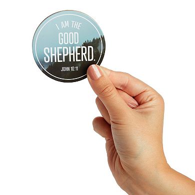 Faithful Finds Inspirational Refrigerator Magnets with Bible Verses, Scripture (3 Sizes, 12 Pack)