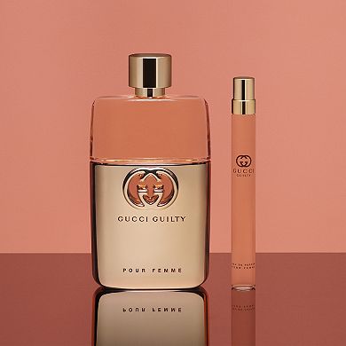 Guilty Pour Femme Eau de Parfum Travel Spray with Mandarin, Lilac and Patchouli