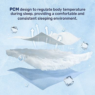 Unikome PCM Technology Cooling Mattress Pad, Full