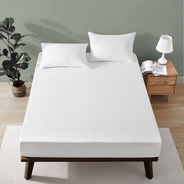 Unikome Cooling Waterproof 18 Mattress Protector King White