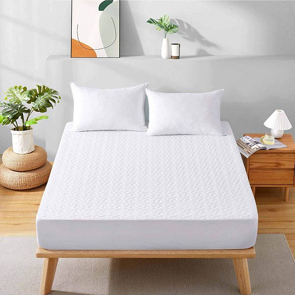 Unikome Cooling Waterproof Mattress Protector Fitted Quilted Protect