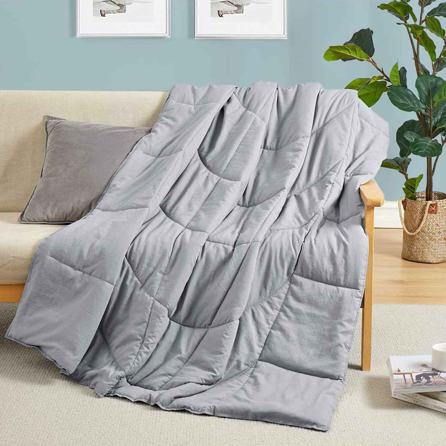 Microfiber Weighted Blanket Kohls