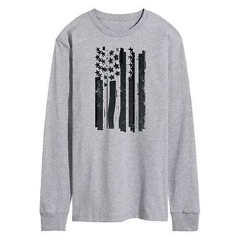 Men's Glitched Freedom Graphic Tee