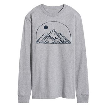 Men's Mountain Sketch Graphic Tee