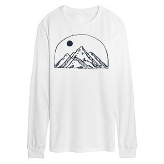 Men's Mountain Sketch Graphic Tee