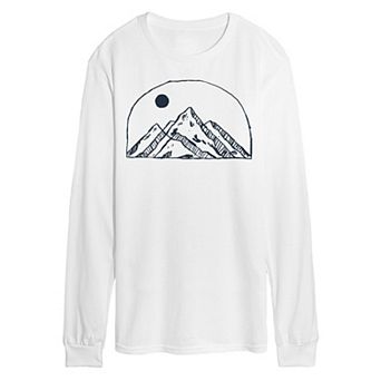 Men's Mountain Sketch Graphic Tee