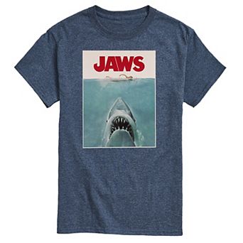 Big & Tall Jaws Terrifying Poster Tee