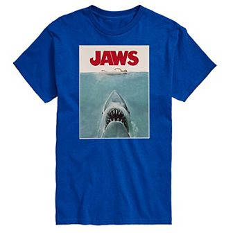 Big & Tall Jaws Terrifying Poster Tee