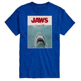 Big & Tall Jaws Terrifying Poster Tee