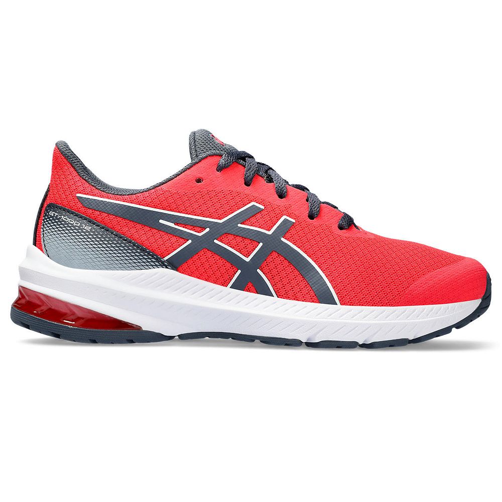 ASICS GT 1000 12 GS Big Kids Shoes Girl s Size 7 Diva Pink Tarmac